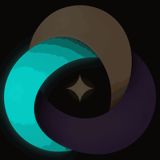 Chama — Woven Trust mark cycling teal, orange, and purple
